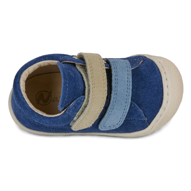 Naturino NATURINO CORKEL VL Blau - M&auml;dchen-Sneaker - Gr&ouml;&szlig;e 6