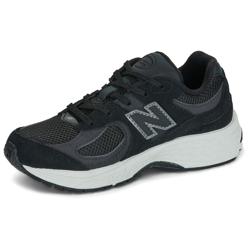 New Balance 2002 Nero Sneakers Bambina - 4