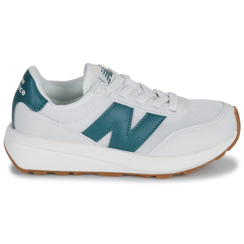 New Balance 370 Bianco Sneakers Bambina - 2