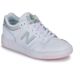 Scarpe bambini ragazza New Balance  480  Bianco New Balance 198686564517