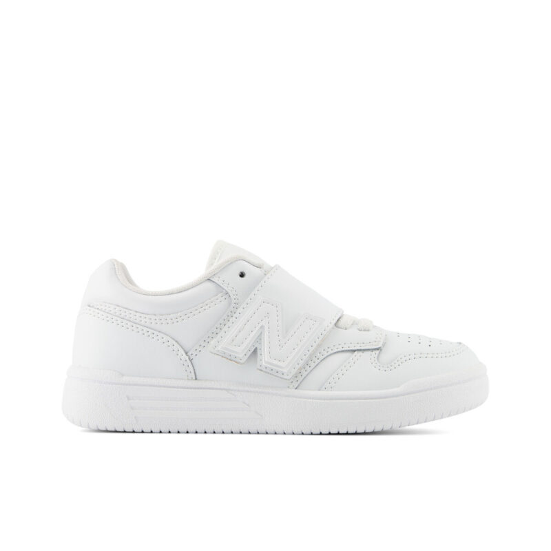 New Balance 480L Bianco Sneakers Bambina - 2