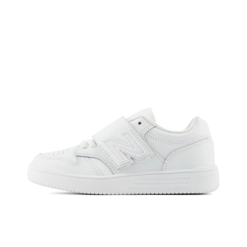 New Balance 480L Bianco Sneakers Bambina - 6