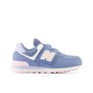 New Balance 574 Blu Sneakers Bambina - 2