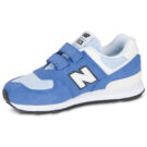 New Balance 574 Blu Sneakers Bambina - 4