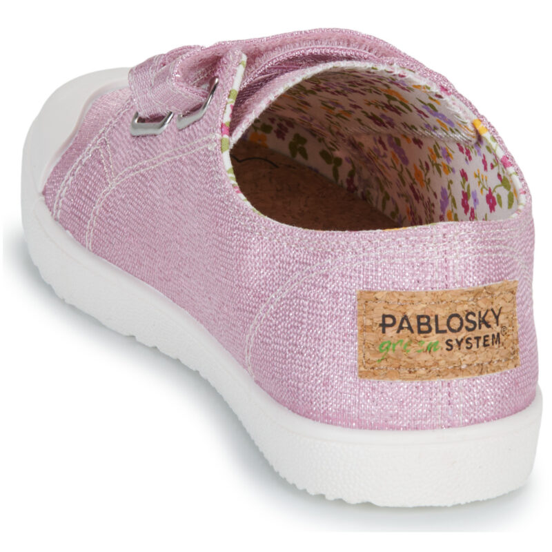Pablosky BASIC CANVAS Rosa - Sneakers Bambina - 5