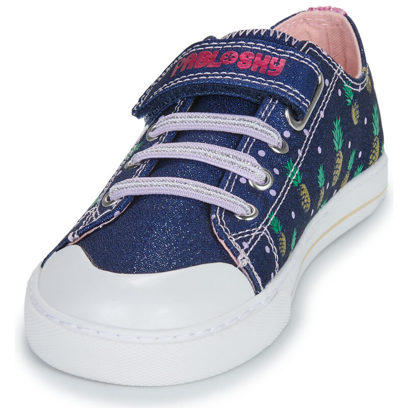 Pablosky CANVAS Bleu Baskets Fille - 3