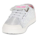 Pablosky GOMA Silberne M&auml;dchen-Sneaker &ndash; Gr&ouml;&szlig;e 3
