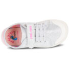 Pablosky GOMA Silberne M&auml;dchen-Sneaker &ndash; Gr&ouml;&szlig;e 6
