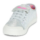 Pablosky GOMA Silberne M&auml;dchen-Sneaker &ndash; Gr&ouml;&szlig;e 3