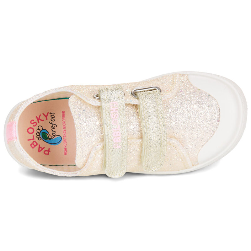 Pablosky GOMA Gold - M&auml;dchen-Sneaker - Gr&ouml;&szlig;e 6