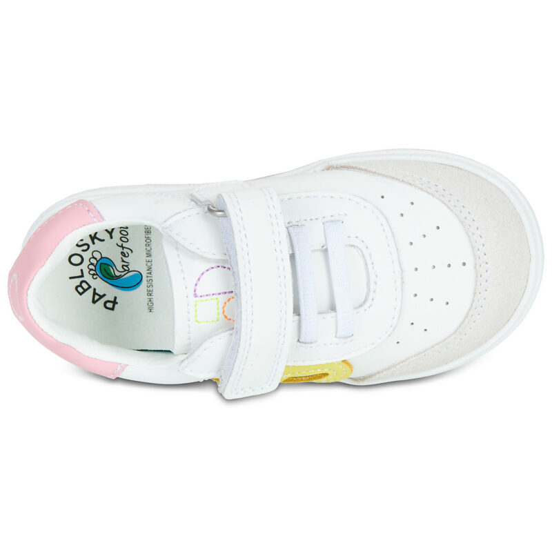 Pablosky RIFOUTE Wei&szlig; Sneakers M&auml;dchen - 6