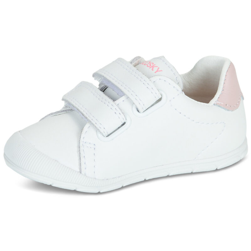 Pablosky ZIGGY Wei&szlig; - M&auml;dchen-Sneaker - Gr&ouml;&szlig;e 4