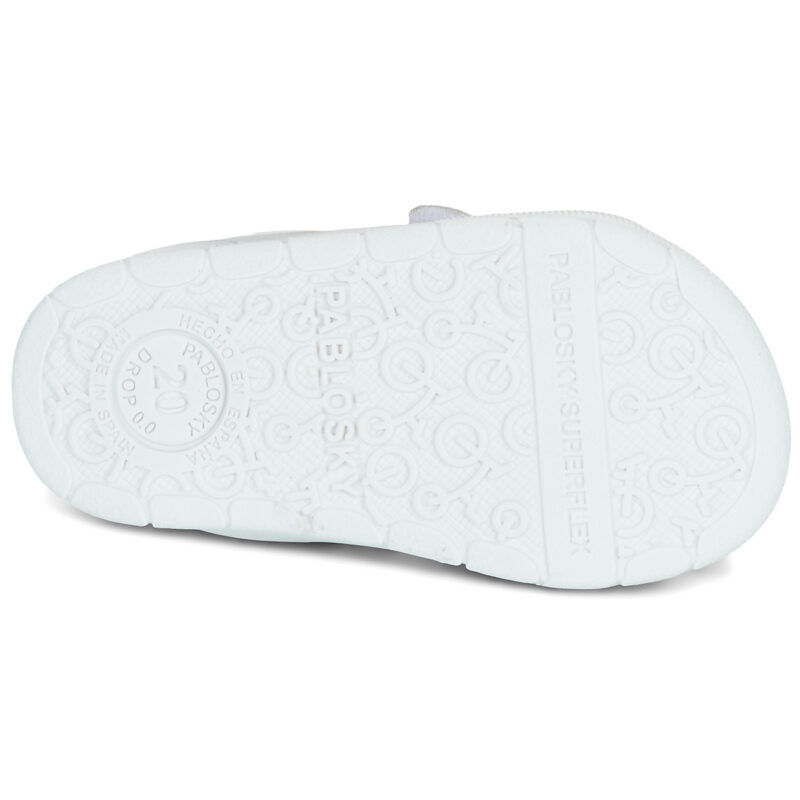 Pablosky ZIGGY Wei&szlig; - M&auml;dchen-Sneaker - Gr&ouml;&szlig;e 7