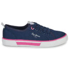 Baskets Pepe Jeans BRADY CLUB G bleues pour filles - Taille 2