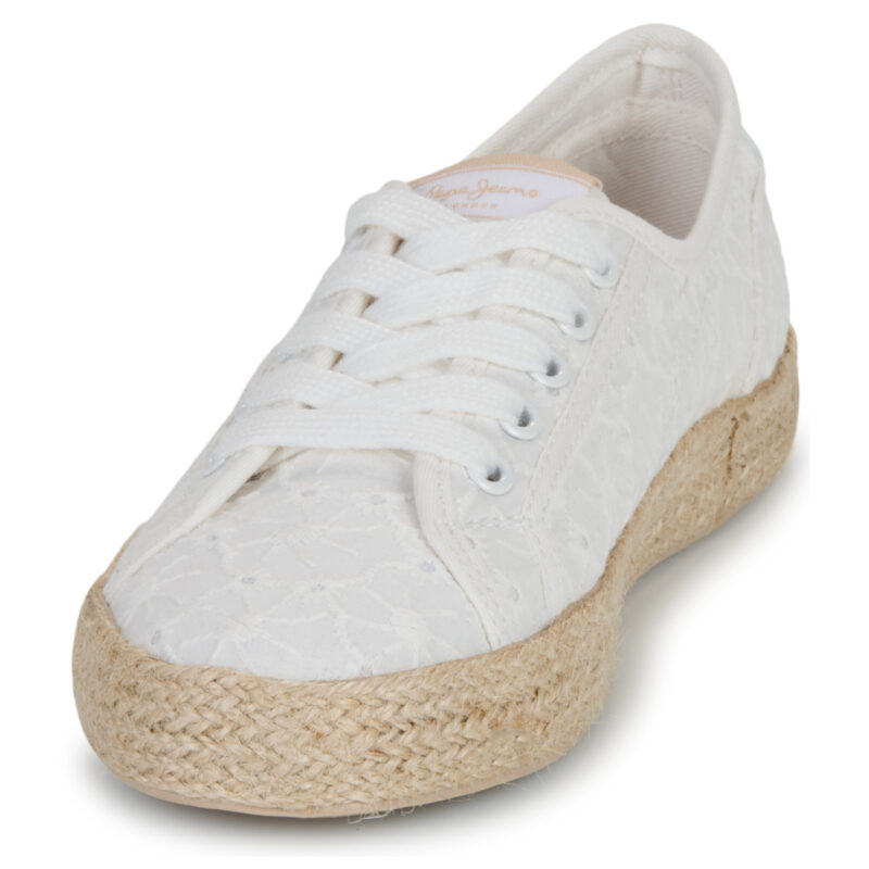 Pepe jeans BRADY LEVANT G Bianco Sneakers Bambina - 3