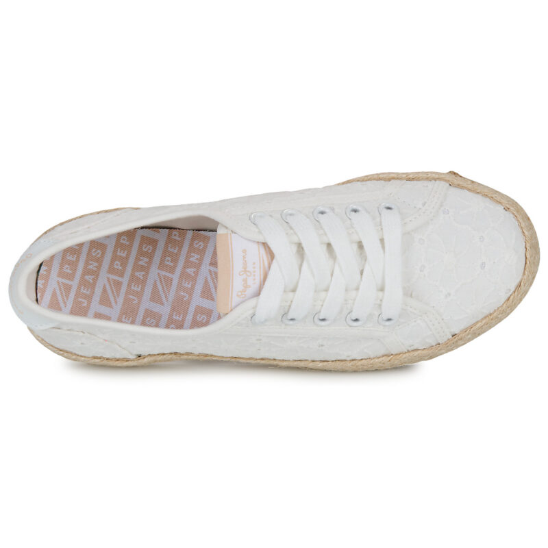 Pepe jeans BRADY LEVANT G Bianco Sneakers Bambina - 6