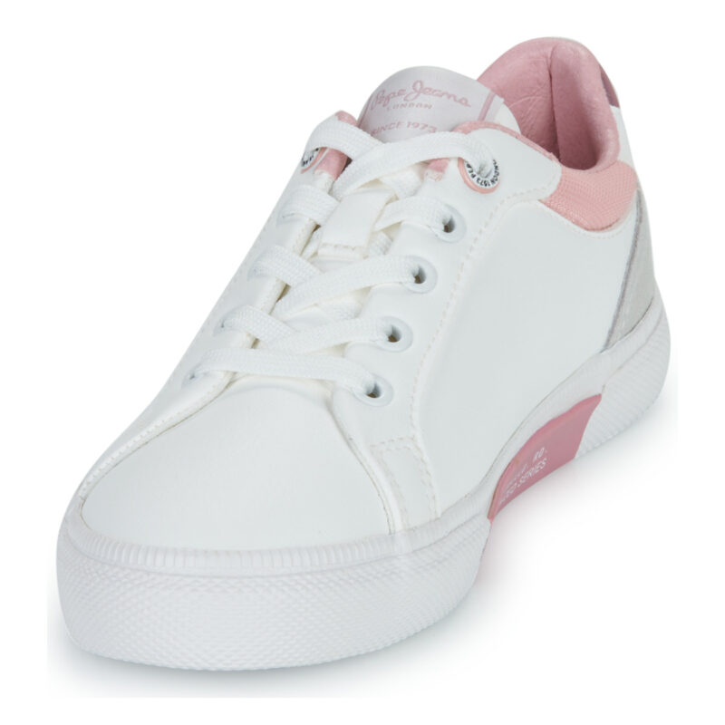Pepe jeans KENTON COURT G Bianco - Sneakers Bambina - 3