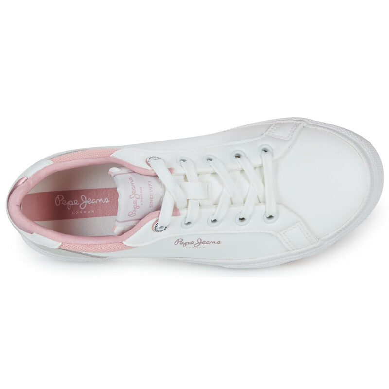 Pepe jeans KENTON COURT G Bianco - Sneakers Bambina - 6