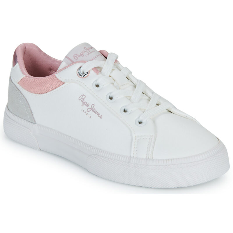 Pepe jeans KENTON COURT G Bianco - Sneakers Bambina - 1