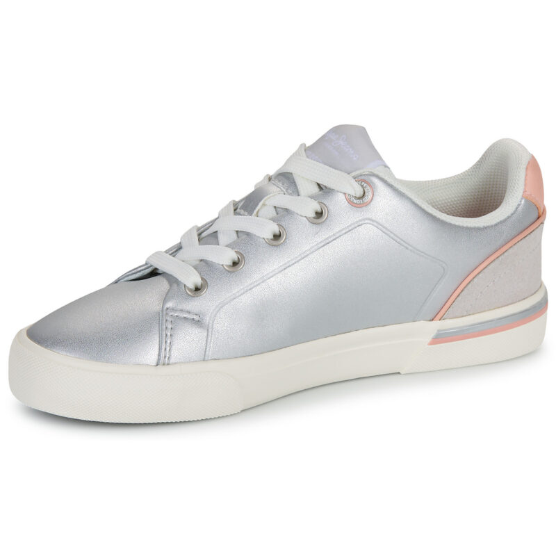 Pepe jeans KENTON GALACTIC G Argento Sneakers Bambina - 4