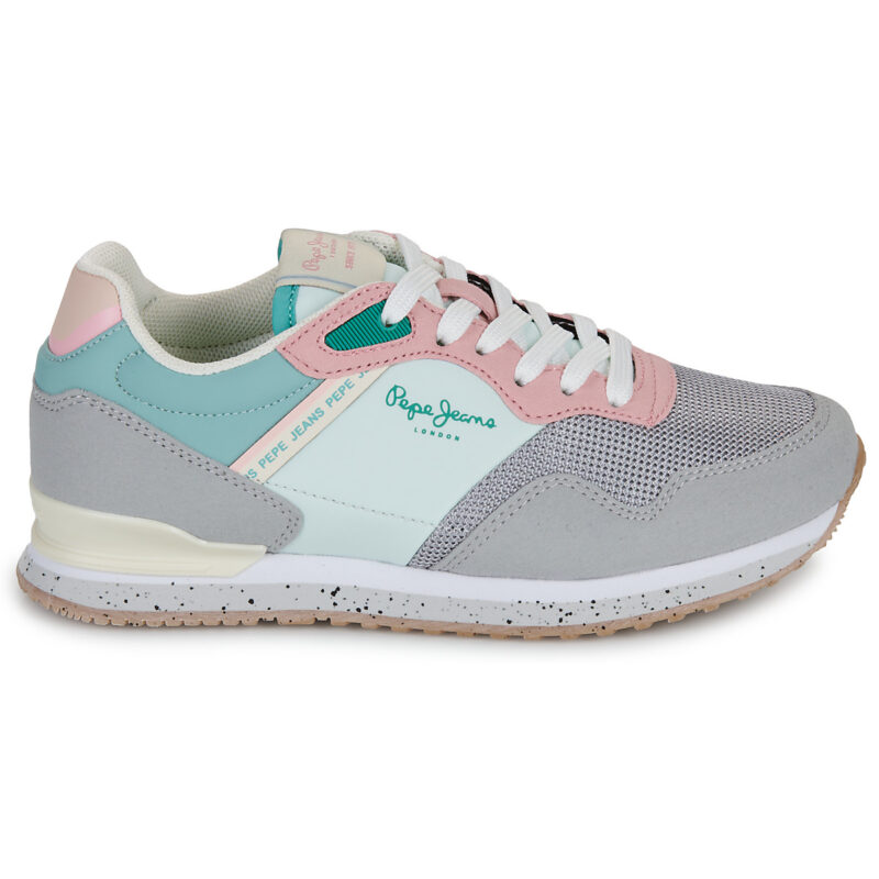 Pepe jeans LONDON BUBBLE G Grigio Sneakers Bambina - 2