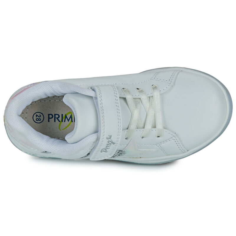Primigi BG GLAM Wei&szlig;e Sneaker f&uuml;r M&auml;dchen - Gr&ouml;&szlig;e 6