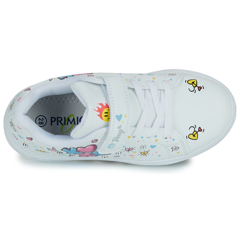 Primigi BG GLAM Wei&szlig; - M&auml;dchen-Sneaker - Gr&ouml;&szlig;e 6