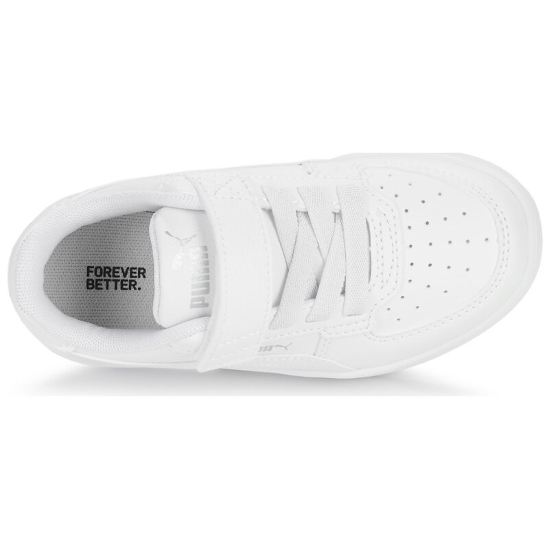 Baskets Puma CAVEN 2.0 PS blanches pour filles - Pointure 6