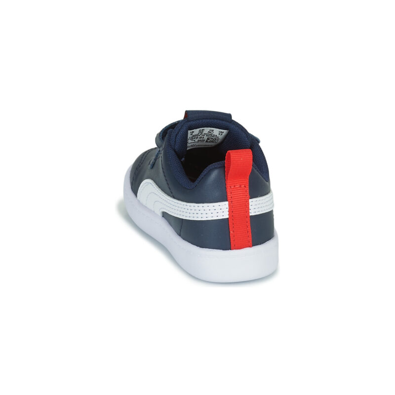 Puma COURTFLEX INF Marine M&auml;dchen-Sneaker - Gr&ouml;&szlig;e 5