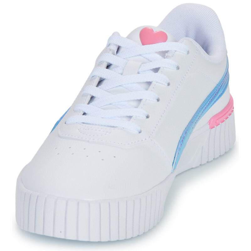 Puma Carina 2.0 Bouncy Sky Jr Bianco Sneakers Bambina - 3