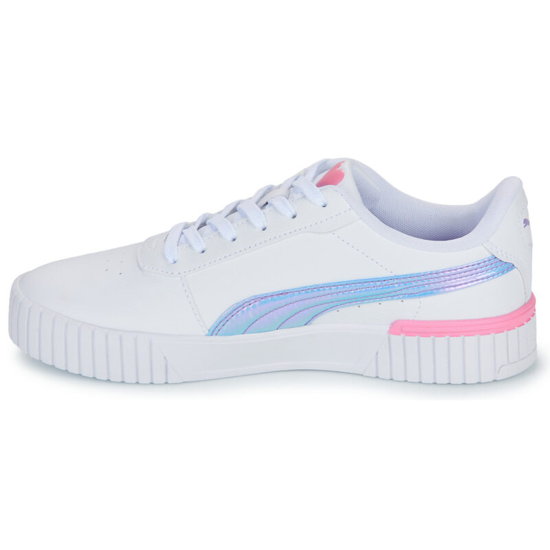 Puma Carina 2.0 Bouncy Sky Jr Bianco Sneakers Bambina - 4
