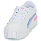 Puma Carina 2.0 Bouncy Sky PS Bianco Sneakers Bambina - 3