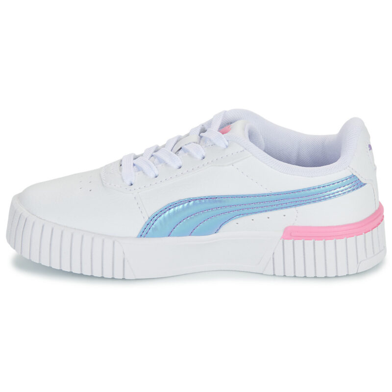 Puma Carina 2.0 Bouncy Sky PS Bianco Sneakers Bambina - 4