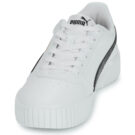 Puma Carina 2.0 Zebra Jr Bianco Sneakers Bambina - 3