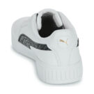 Puma Carina 2.0 Zebra Jr Bianco Sneakers Bambina - 5