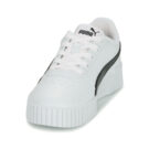 Puma Carina 2.0 Zebra PS Wei&szlig;e M&auml;dchen-Sneaker - Gr&ouml;&szlig;e 3