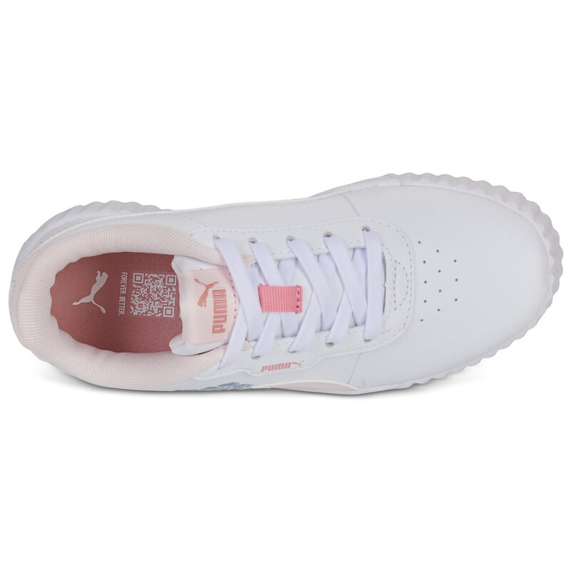 Puma Carina 3.0 Floral PS Bianco - Sneakers Bambina - 6