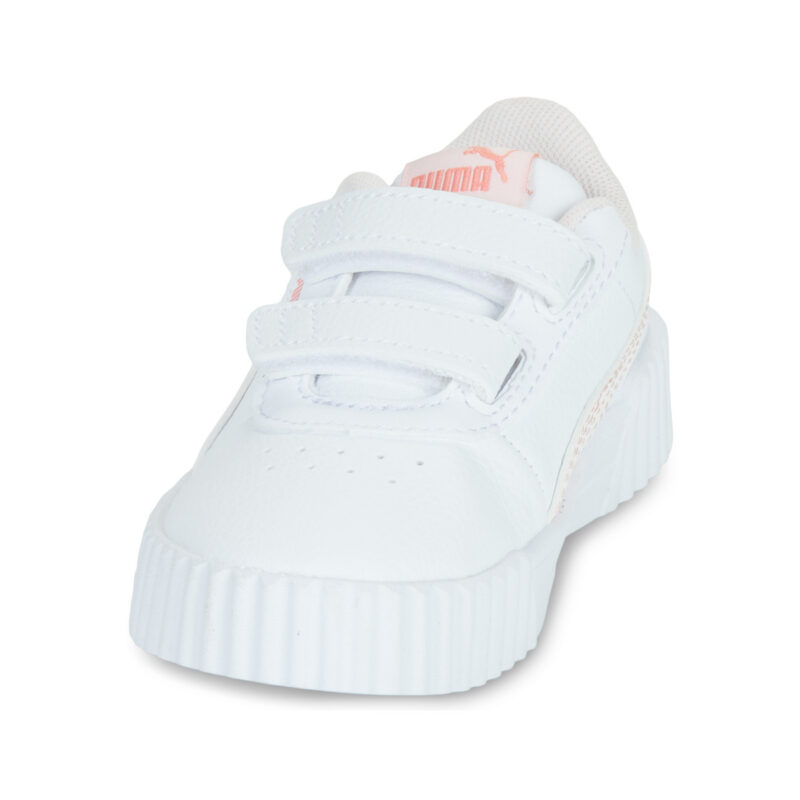 Puma Carina 3.0 Floral V Inf Bianco - Sneakers Bambina - 3