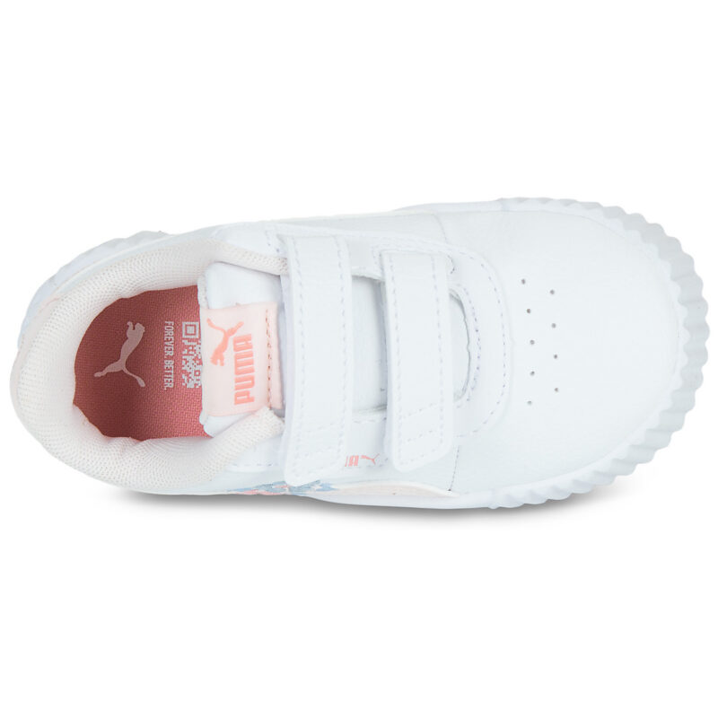 Puma Carina 3.0 Floral V Inf Bianco - Sneakers Bambina - 6