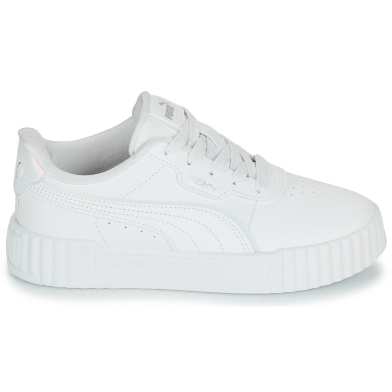 Puma Carina 3.0 Holo 2.0 PS Bianco Sneakers Bambina - 2