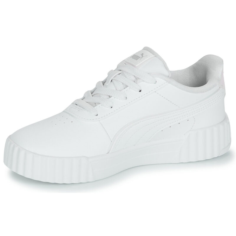 Puma Carina 3.0 Holo 2.0 PS Bianco Sneakers Bambina - 4