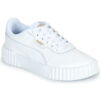 Scarpe bambini ragazza Puma  Carina 3.0 Jr  Bianco Puma 4067983978395