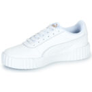 Puma Carina 3.0 Jr. Wei&szlig;e Sneaker f&uuml;r M&auml;dchen &ndash; Gr&ouml;&szlig;e 4
