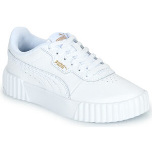 Scarpe bambini ragazza Puma  Carina 3.0 Jr  Bianco Puma 4067983978395