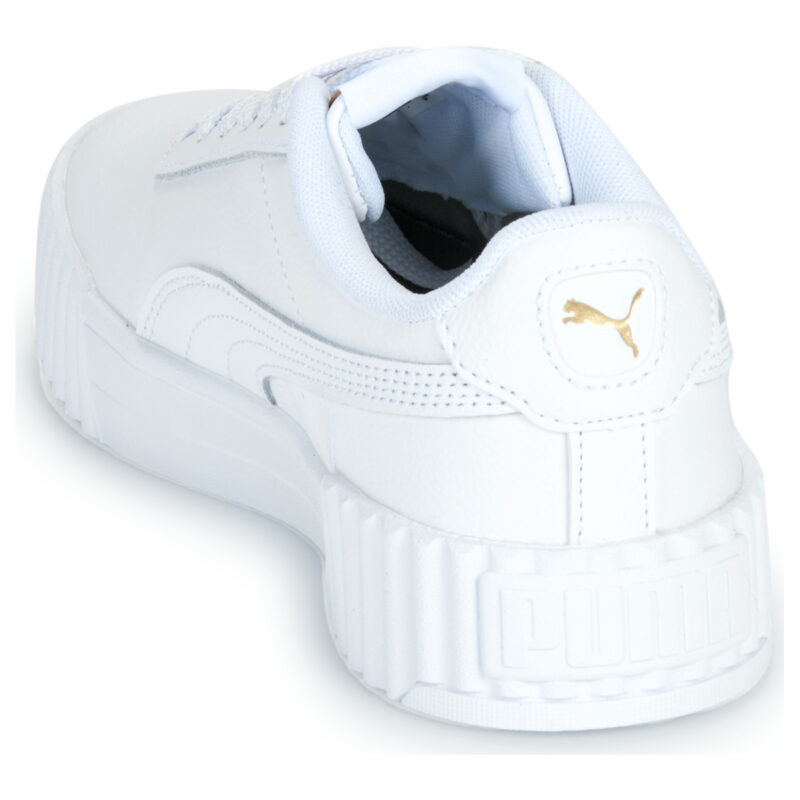 Puma Carina 3.0 Jr. Wei&szlig;e Sneaker f&uuml;r M&auml;dchen &ndash; Gr&ouml;&szlig;e 5