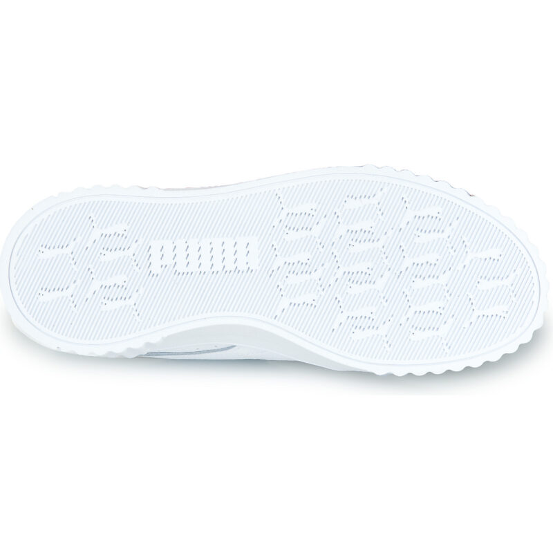 Puma Carina 3.0 Jr. Wei&szlig;e Sneaker f&uuml;r M&auml;dchen &ndash; Gr&ouml;&szlig;e 7