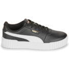 Puma Carina 3.0 Jr Nero Sneakers Bambina - 2