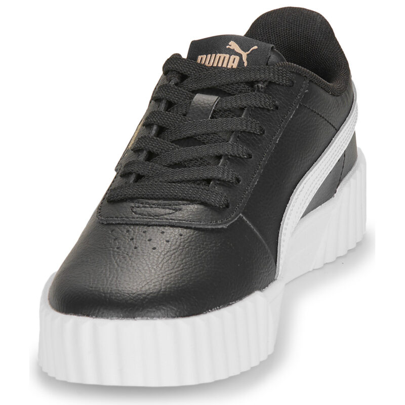 Puma Carina 3.0 Jr Nero Sneakers Bambina - 3