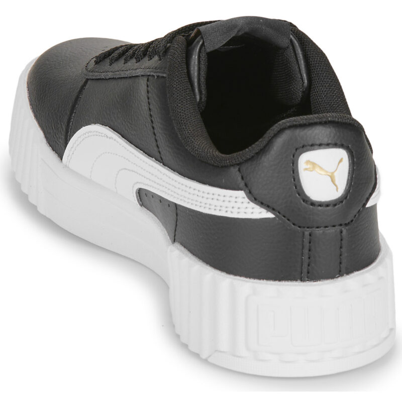 Puma Carina 3.0 Jr Nero Sneakers Bambina - 5