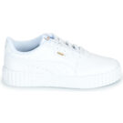 Puma Carina 3.0 PS Wei&szlig; Sneaker M&auml;dchen - 2